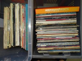 A collection of approximately 120 LP records, (various genres of music).
