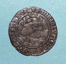 A Henry VIII (1526-1544) hammered silver groat, 2nd coinage.