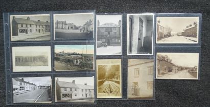 Thirty-three postcards of Princetown, including "Princetown and District Rifle Range" and Princetown