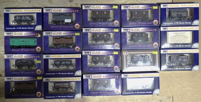 Dapol OO gauge, four Wessex Wagons limited-edition wagons with certificates and fifteen other