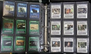 A large collection of approximately 3000 'Star Wars' game cards by Decipher, FFG, Wizards,