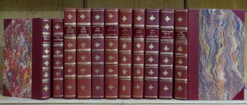 Walters (Minette), eleven novels, all but one 1st edns, eight signed, all rebound red mor gt, with