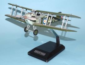 A Thomas Gunn Sopwith 5F.1 Dolphin biplane CB163A, on stand, (boxed, no packing).