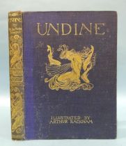 Fouque (de la Motte) and Courtney (WC), Undine, illus: Arthur Rackham, 1st edn, 15 tipped-in plts,