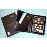 The Royal Mint, the 2012 United Kingdom proof coin set, cased with outer packaging.