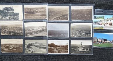 Fifty-two postcards of Princetown and Dartmoor, including a WR Gay RP of Devil's Bridge.