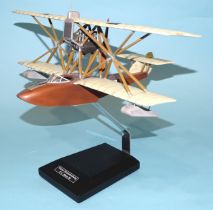 A Thomas Gunn Hanza Brandenburg CC Benz III seaplane 946, with stand, (boxed).