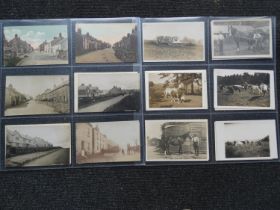 Forty-five postcards of Princetown and area, including Tor Royal, Two Bridges Road, many by