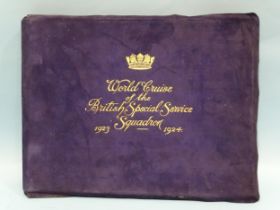 An album titled "World Cruise of the British Special Service Squadron 1923-1924", pub: Empire