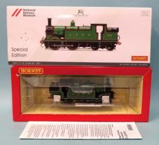 Hornby OO gauge, R3204 LSWR Class M7 0-4-4T locomotive RN245 "Special NRM edition", DCC ready, (