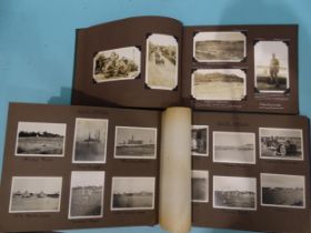 An album of approximately 250 early to mid-20th century photographs of the Middle East, including