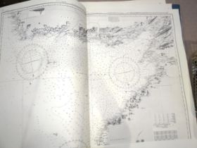 A collection of twenty-seven nautical charts by Imray, Laurie, Norne & Wilson, all corrected 1964,