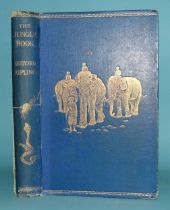 Kipling (Rudyard), The Jungle Book, plts, illus, ge, pic cl gt, 8vo, 1894, 1st edn 3rd imp (August),