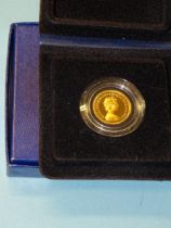 A Royal Mint Elizabeth II 1979 sovereign, in capsule and case.