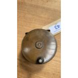 BRASS FISHING REEL BRADDELL BELFAST