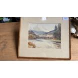 W C PAINTING DOROTHY BROWN CRAIGELLACHIE / ROTHES