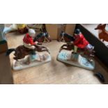 BOX-2 HORSE & RIDER ORNAMENTS (1 AF)