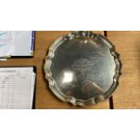 SILVER PRESENTATION TRAY 1390 GR