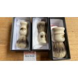 3 SIMPSONS SHAVING BRUSHES