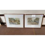 2 W C PAINTINGS DOROTHY BROWN POOLON THE LOSSIE & ANOTHER