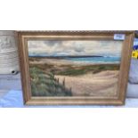 OIL PAINTING COASTAL SCENE BY CHISOLM COLE