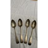 4 EDINBURGH TABLE SPOONS