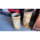 2 CHIMNEY CANS (AF)