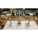 BOX WHITE CANDLE STICKS (AF)