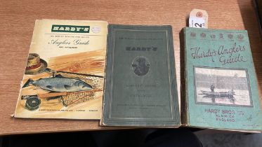 3 BOOKS-HARDY'S ANGLERS GUIDE 1937-1954-1960 (AF)