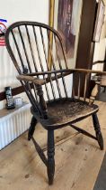 WINDSOR STYLE ARM CHAIR (AF)