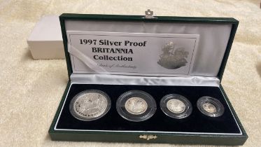 1997 SILVER PROOF BRITANNIA COLLECTION