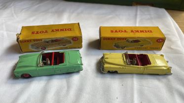 DINKY 131 CADILLAC TOURER & 132 PACKARD CONVERTIBLE