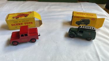 DINKY 255 MERSEY TUNNEL POLICE VAN & 261 TELEPHONE SERVICE VAN