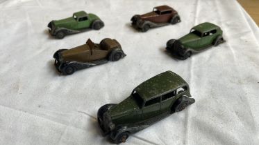 5 DINKY TOY CARS (AF)