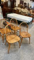 2 + 2 ERCOL STYLE CHAIRS