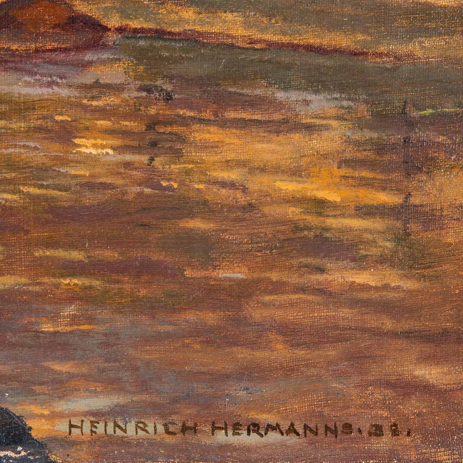 HERMANNS, HEINRICH (1862-1942), "Amsterdam", - Image 3 of 5