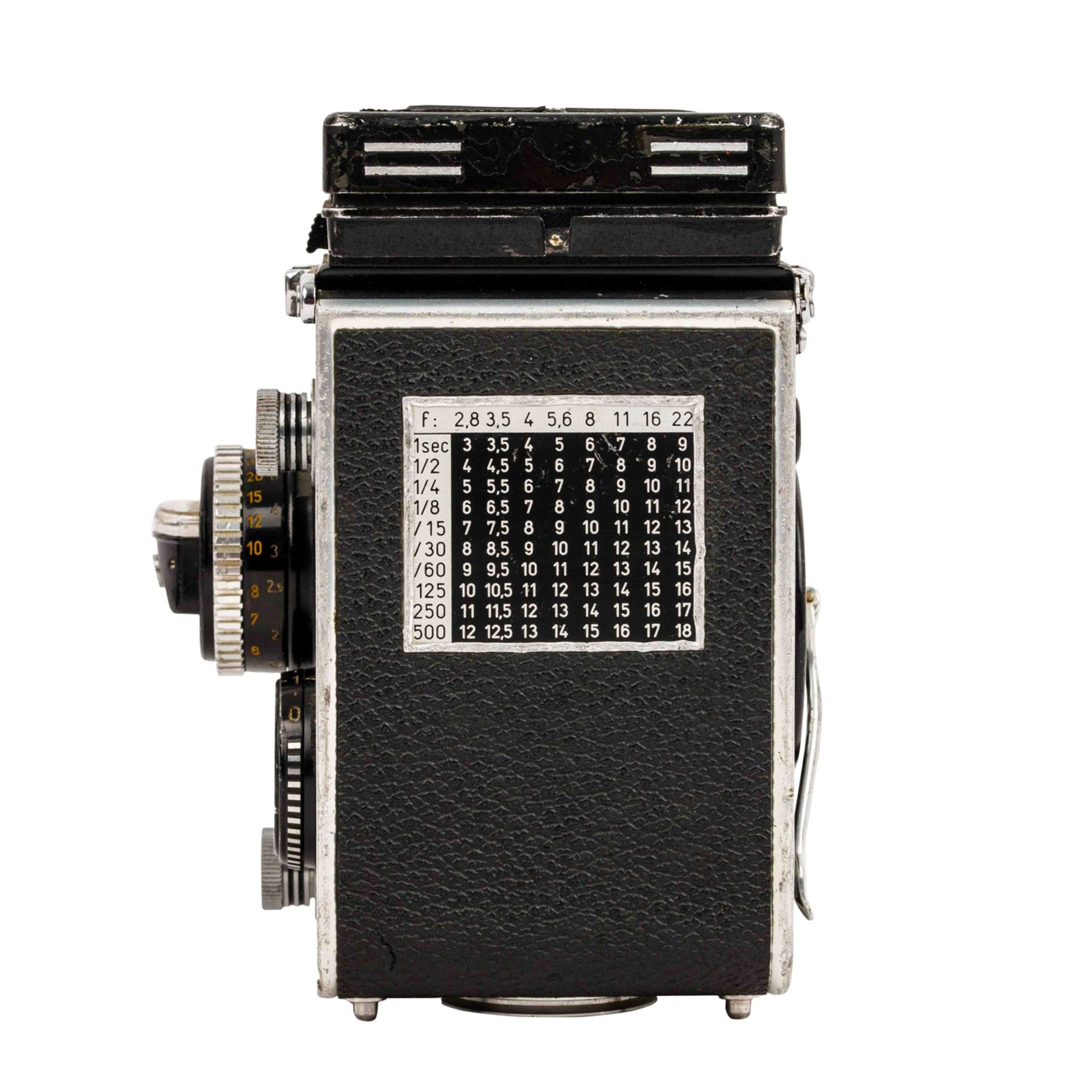 KAMERA ROLLEIFLEX 2,8F, - Image 4 of 7