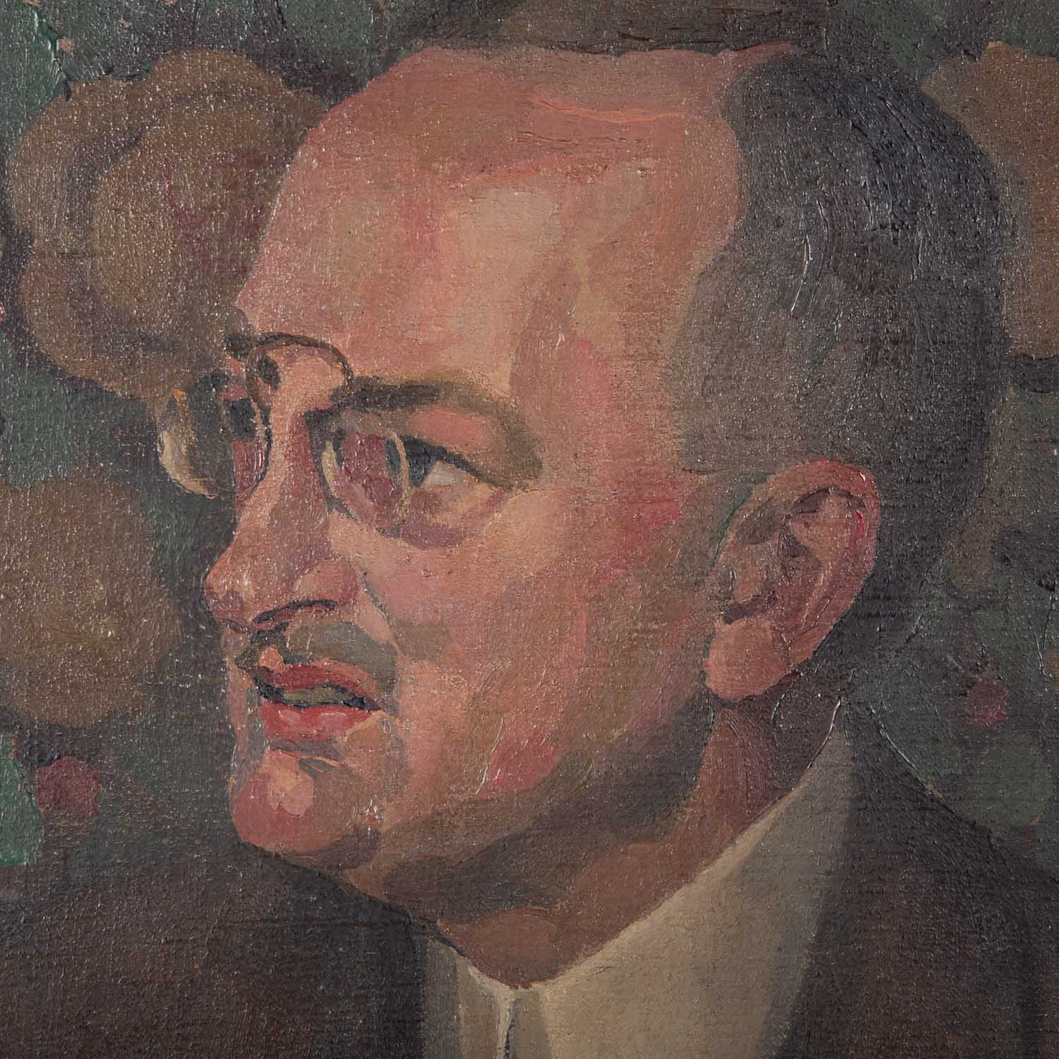 HEITMÜLLER, wohl August (1873-1935), "Herrenportrait", - Image 4 of 5