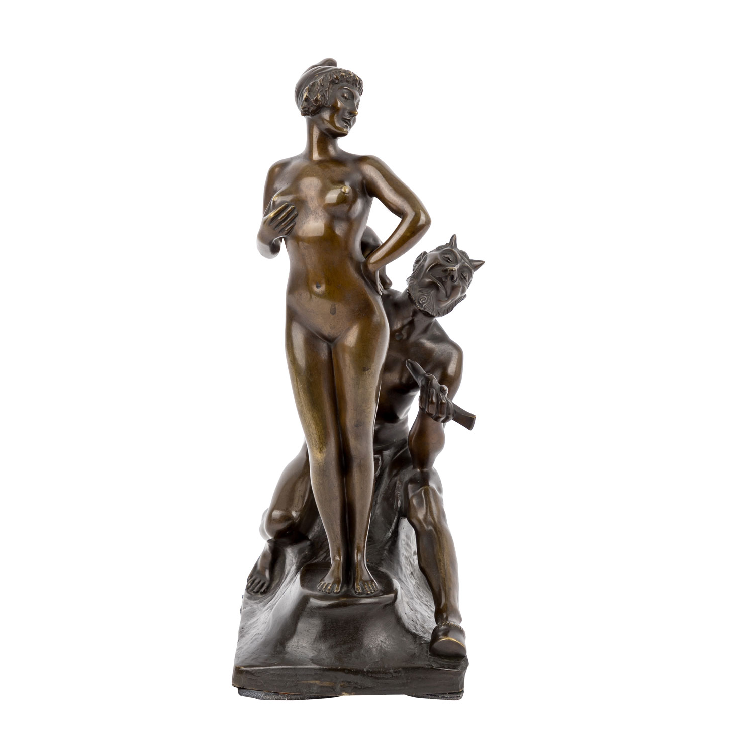 SEGER, ERNST (1868-1939), "Der Teufel als Bildhauer an einer jungen Frau", - Image 5 of 8