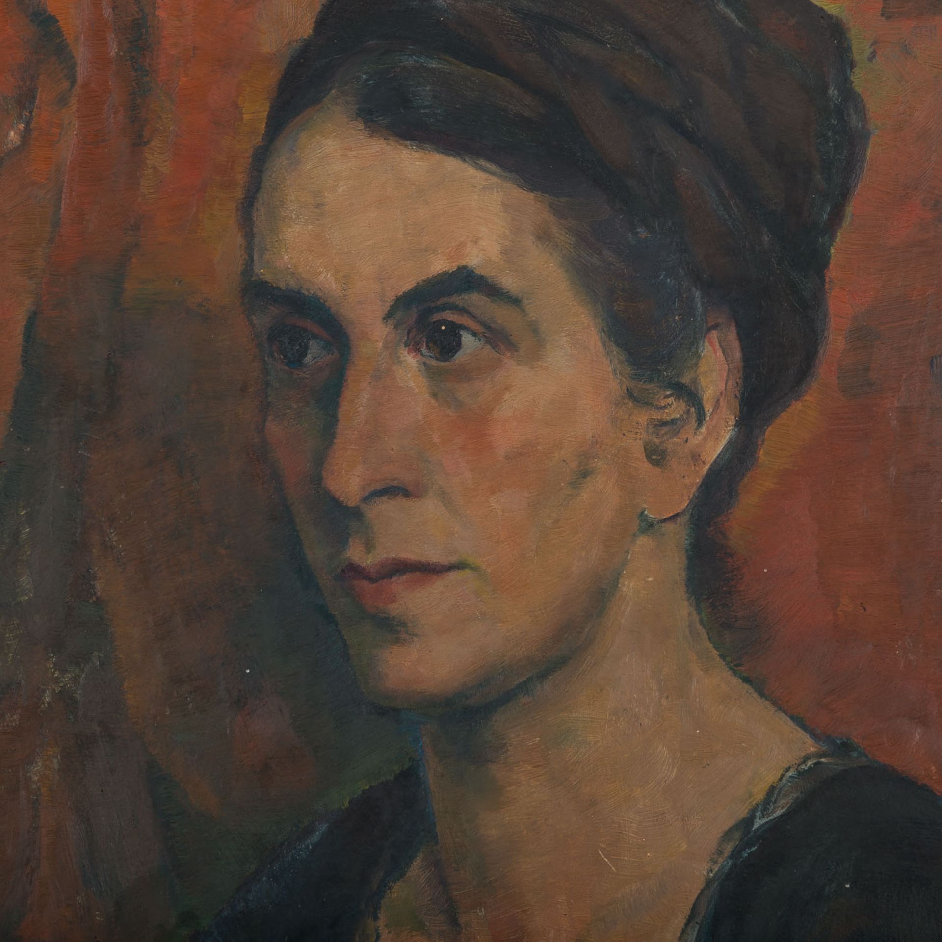 SCHALLER-HÄRLIN, KÄTE (1877-1971), "Portrait der Hedwig Heuss", - Image 4 of 8