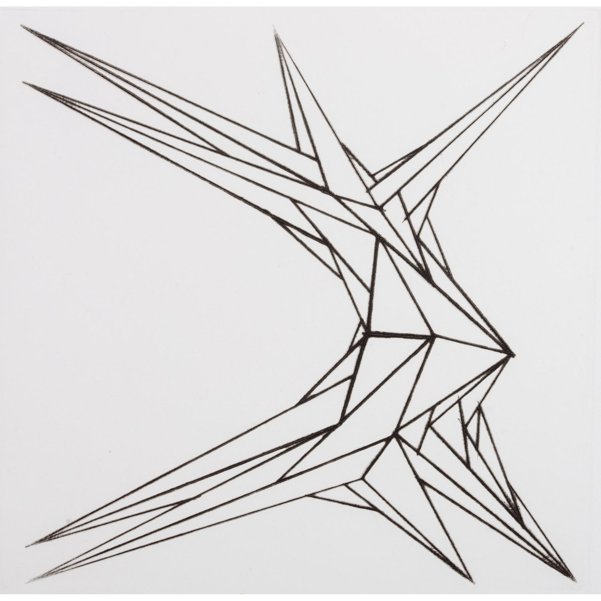 HAUSER, ERICH (1930-2004), abstrakte Komposition "Ohne Titel", - Bild 2 aus 4