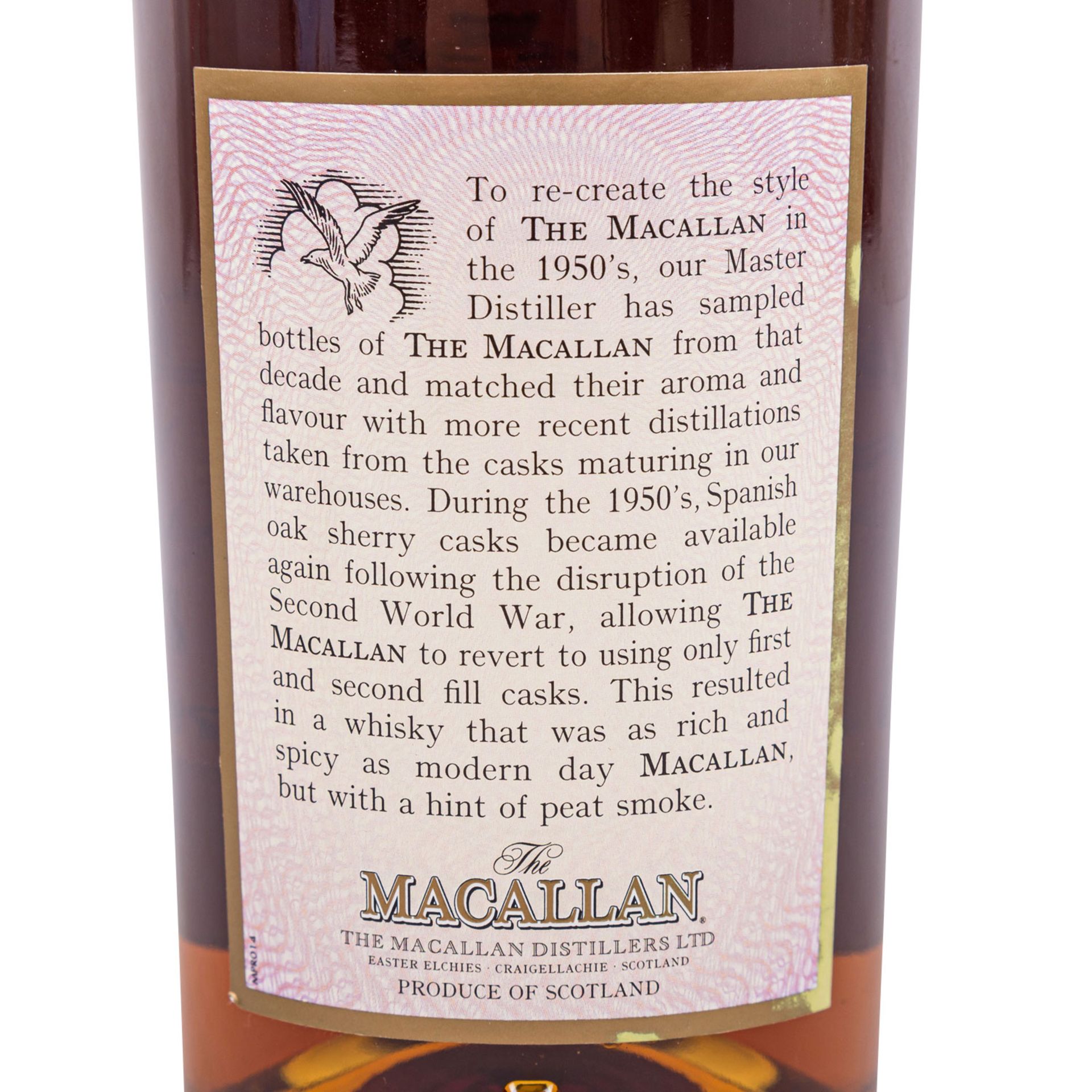 MACALLAN Single Highland Malt Scotch Whisky "Fifties" - Bild 8 aus 9