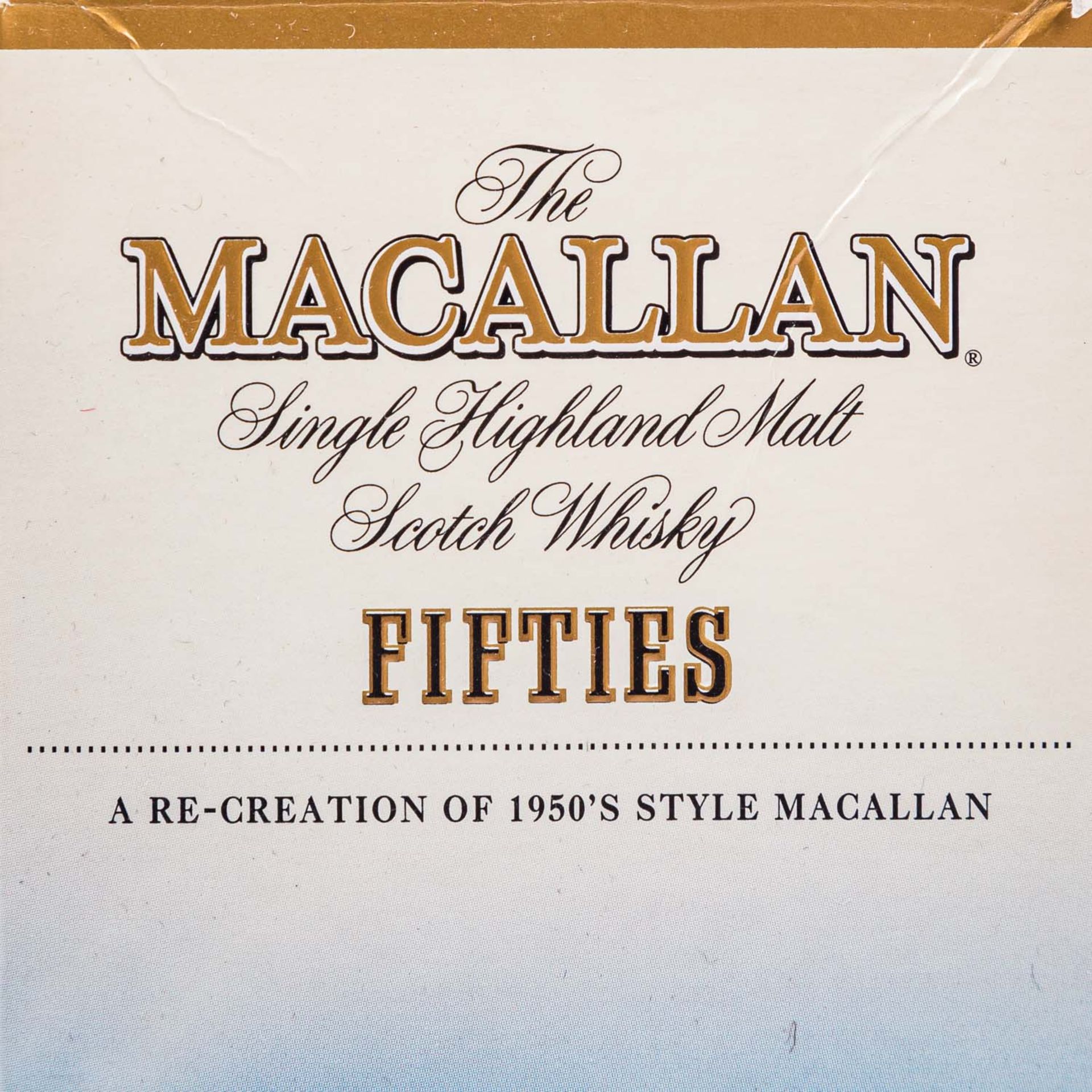 MACALLAN Single Highland Malt Scotch Whisky "Fifties" - Bild 2 aus 9