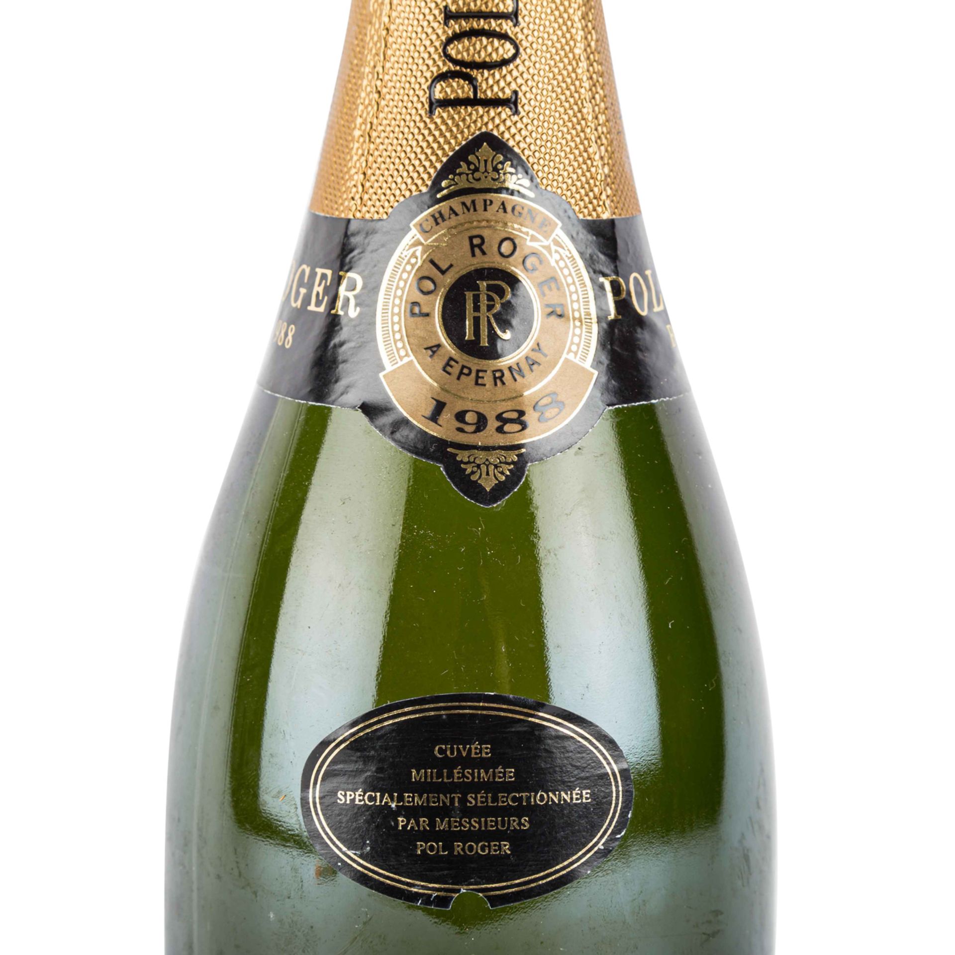 POL ROGER 1 Flasche Champagner 'Extra Cuvée de Réserve' 1988 - Bild 3 aus 7