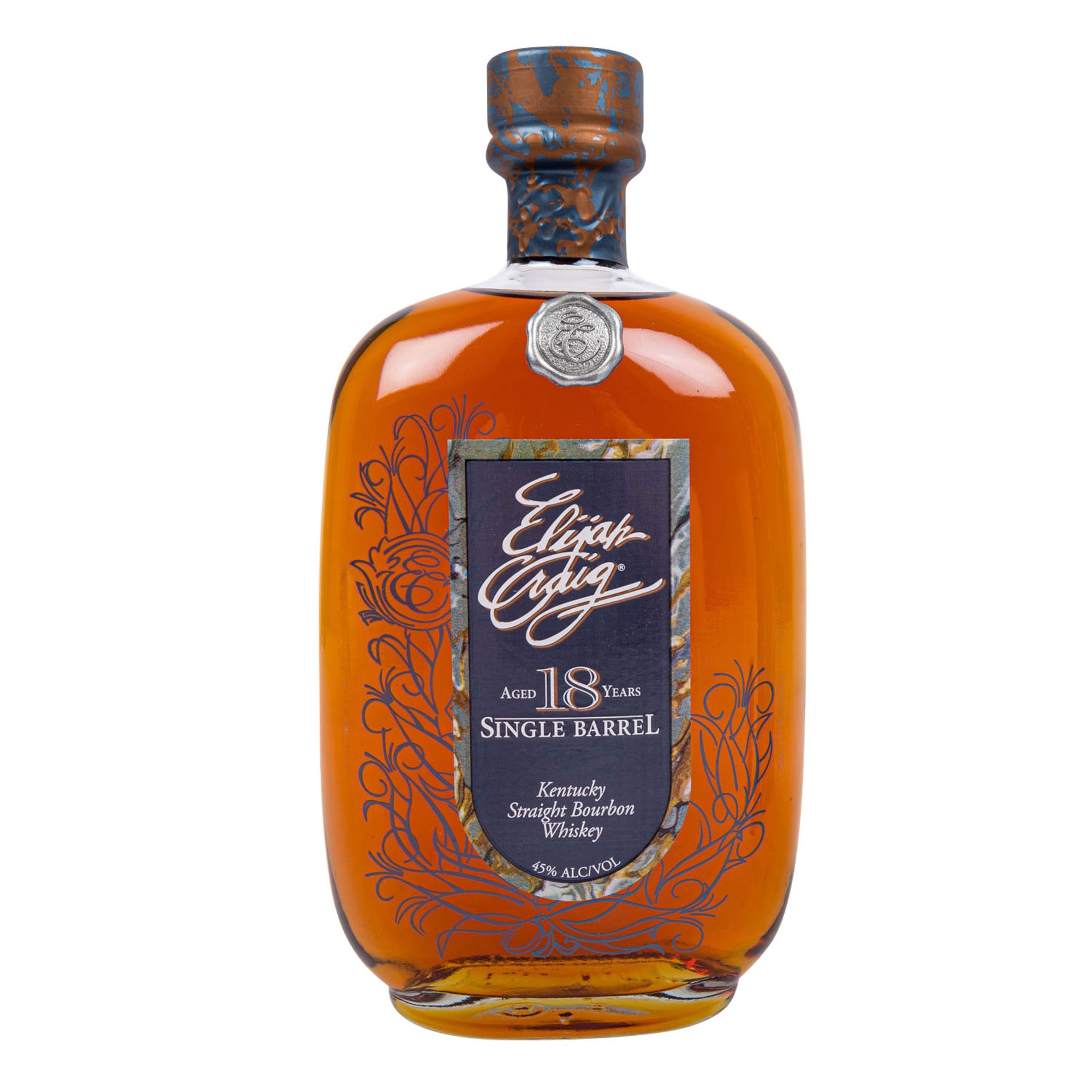 ELIJAH CRAIG Single Barrel Straigth Bourbon Whiskey "Aged 18 Years" - Bild 2 aus 4