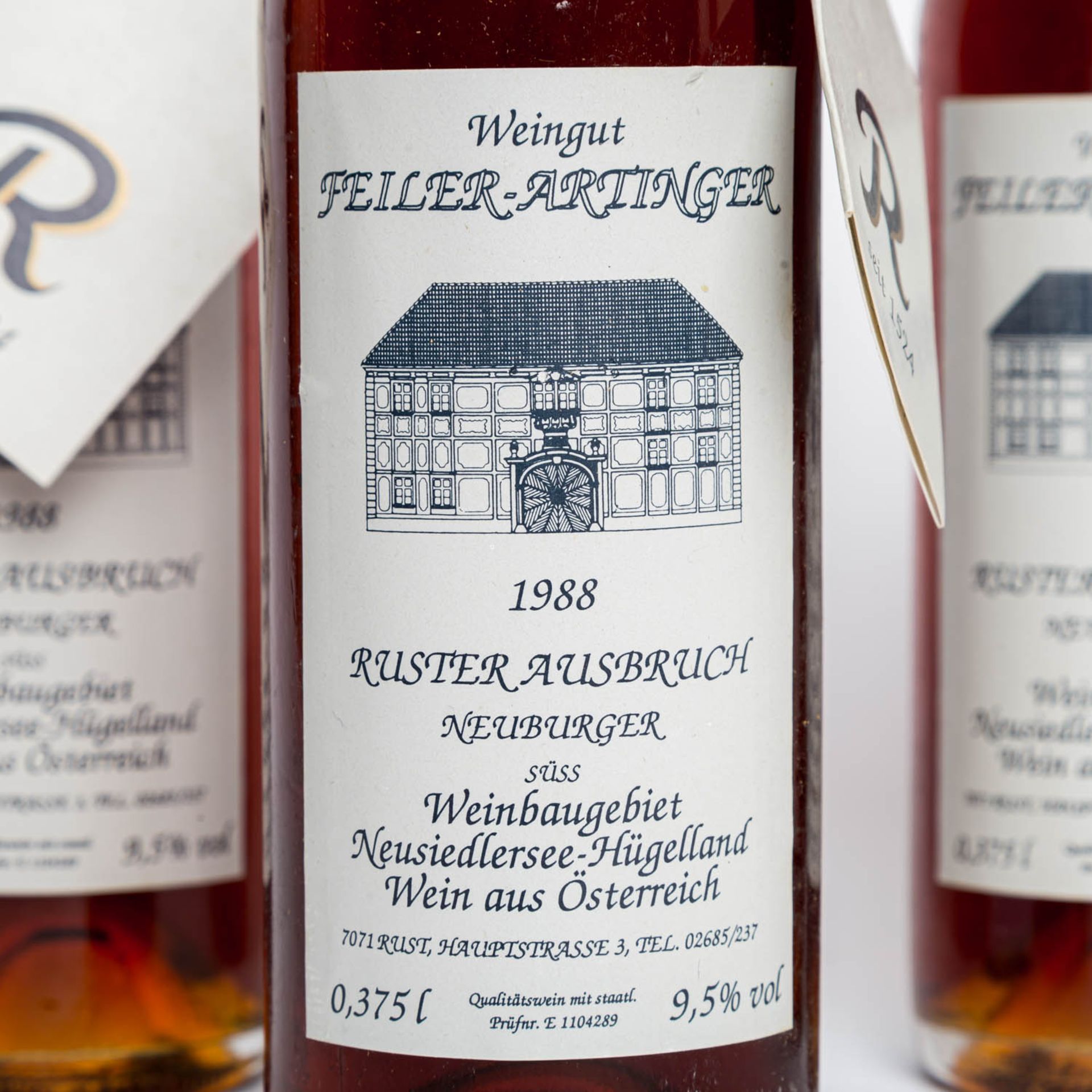 WEINGUT FEILER ARTINGER 5 Flaschen RUSTER AUSBRUCH 1988 - Bild 2 aus 5