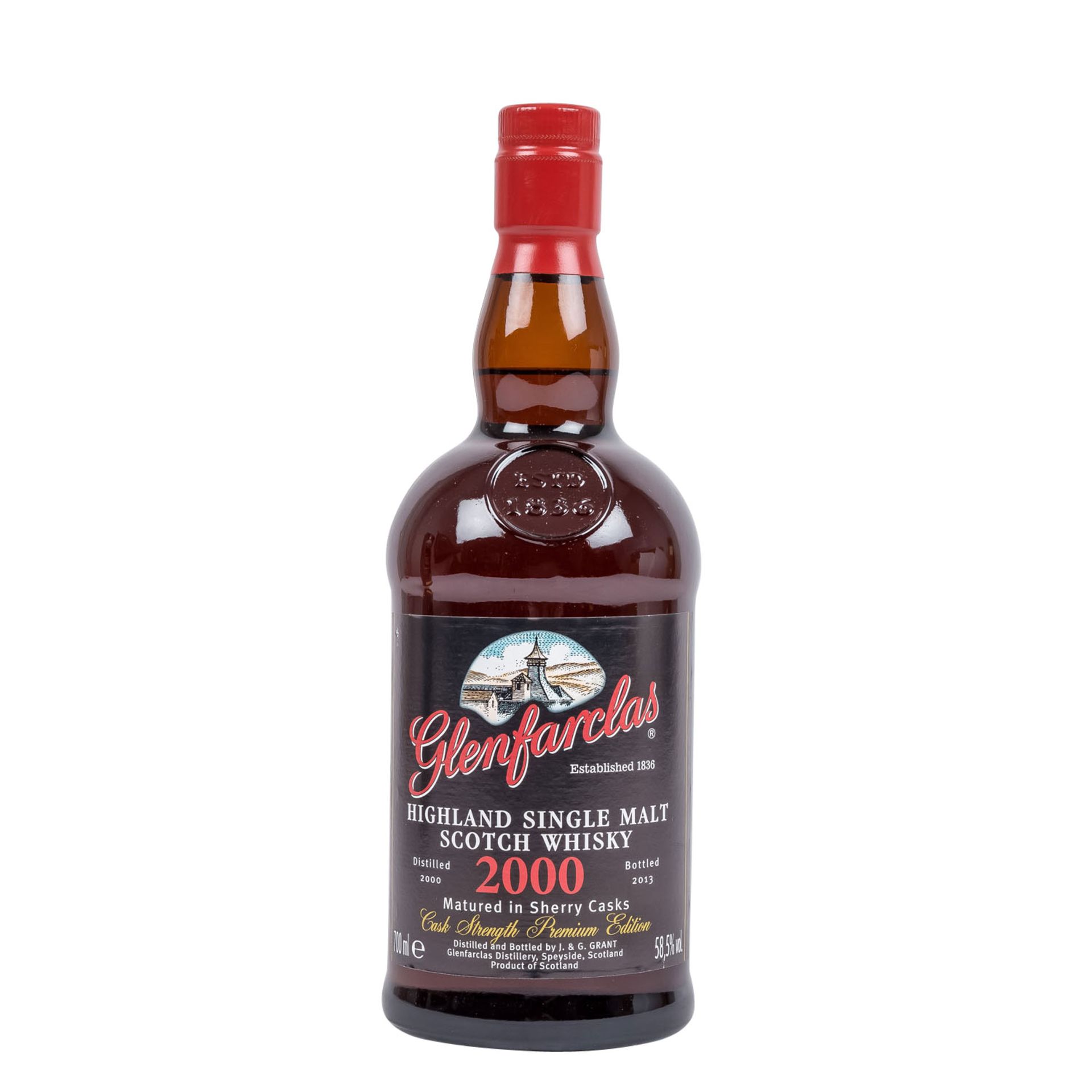 GLENFARCLAS Sherry Casks Single Highland Malt Scotch Whisky 2000 Premium Edition - Bild 2 aus 6