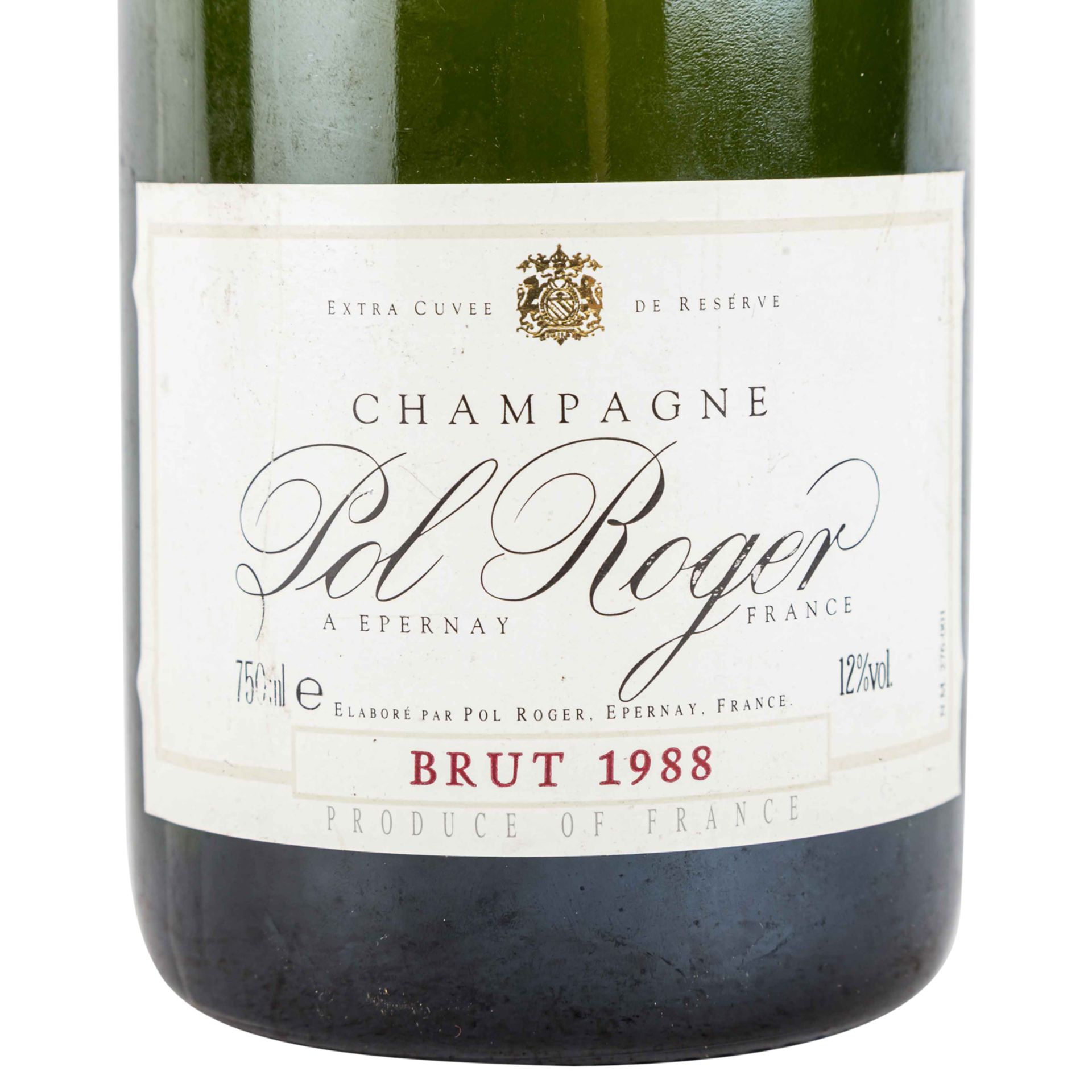 POL ROGER 1 Flasche Champagner 'Extra Cuvée de Réserve' 1988 - Bild 2 aus 7