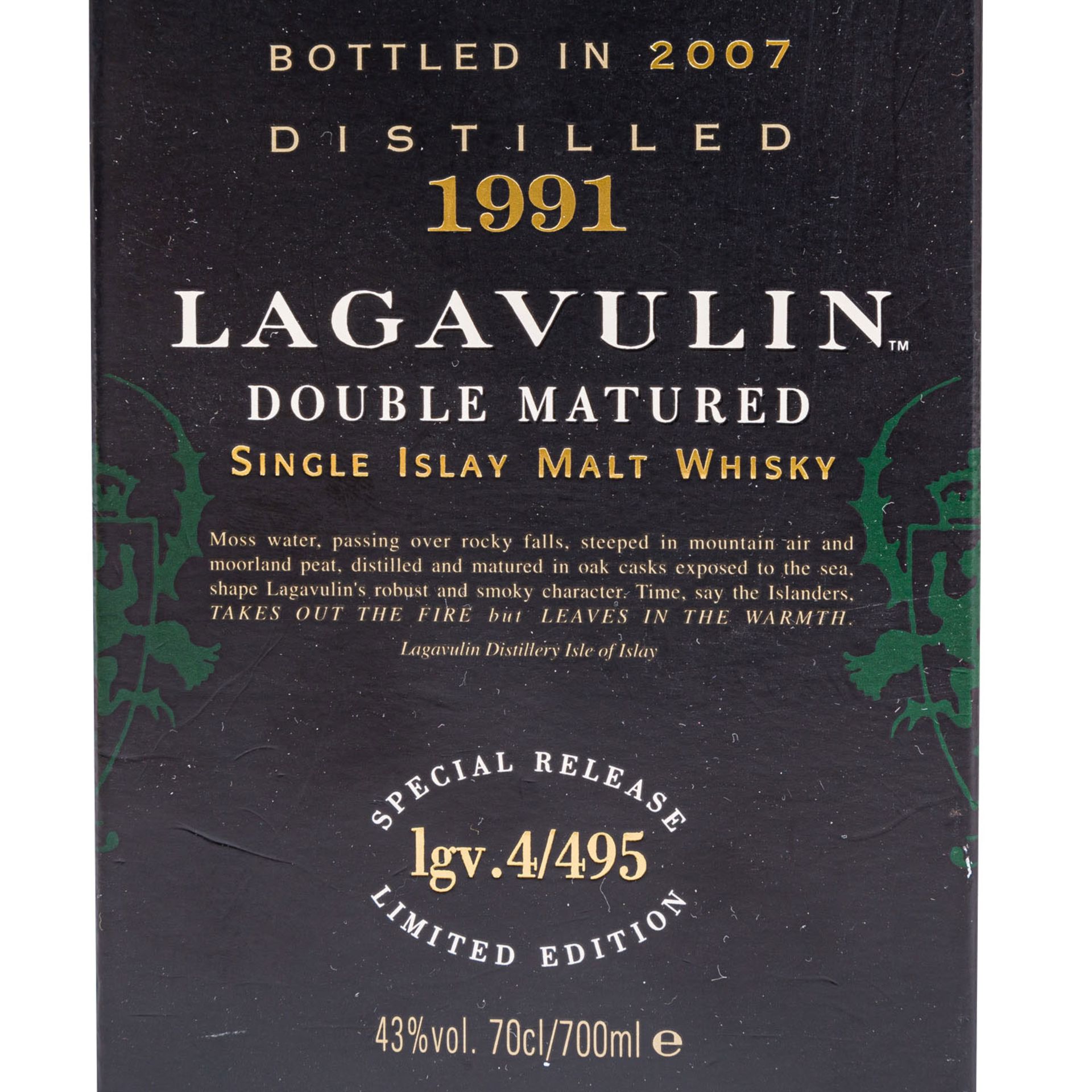 LAGAVULIN DISTILLERS EDITION Single Islay Malt Whisky 1991 - Bild 6 aus 9