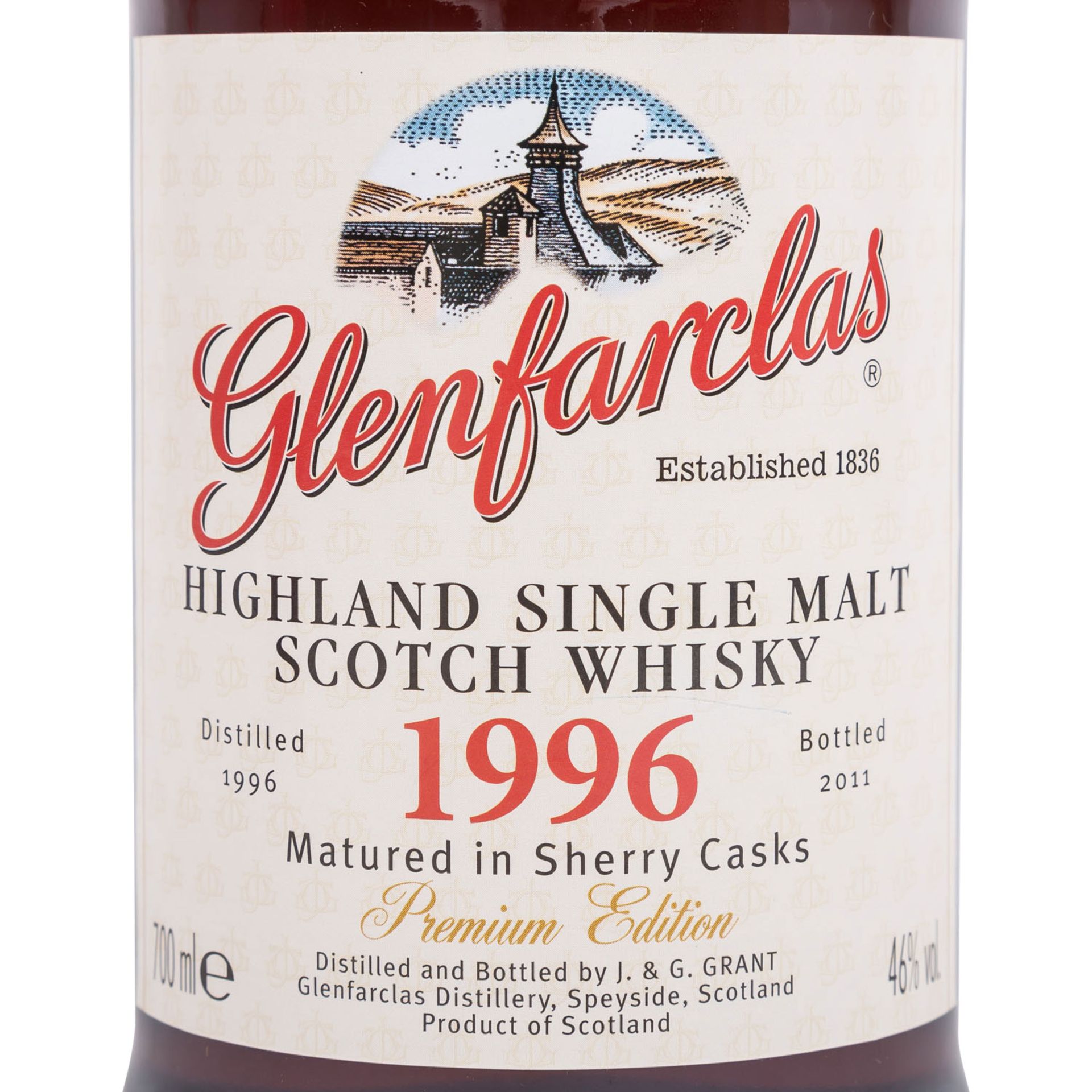 GLENFARCLAS Sherry Casks, Single Highland Malt Scotch Whisky 1996 Premium Edition - Bild 2 aus 8